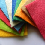 printed felt