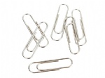 Silver paper clip