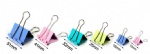 Color binder clips